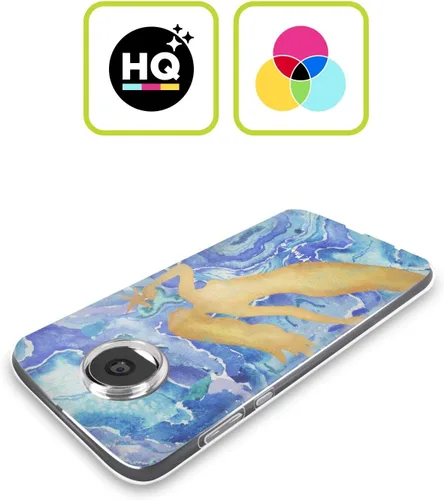 Vista 2 de Head Case Designs Officially Licensed Paul Brent Agate Mermaid Coastal Soft Gel Case Compatible with Motorola Edge 40 Neo 5G