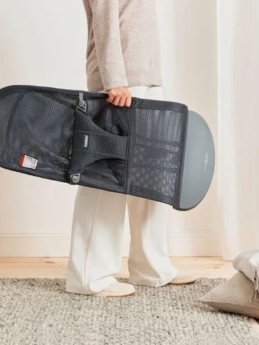 Vista 11 de BabyBjörn Bouncer Bliss Silla de rebote para bebé, Malla, Antracita