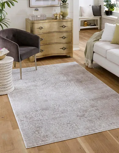 Vista 14 de Unique Loom Oxford Collection Alfombra de área Bodleian (2' x 3' 1", rectangular, beige/marfil)