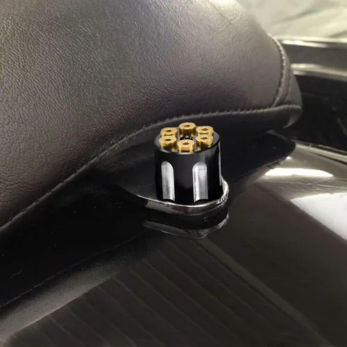 Vista 9 de GUAIMI Tornillo para asiento de motocicleta, tornillo de asiento de guardabarros de 1/4 "-20 roscas compatible con Harley Sportster Touring Softail