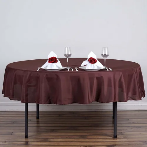 Vista 140 de Efavormart - Mantel cuadrado de lino de poliéster sin costuras, 54 x 54 pulgadas, color beige, para banquetes de boda, fiesta, restaurante