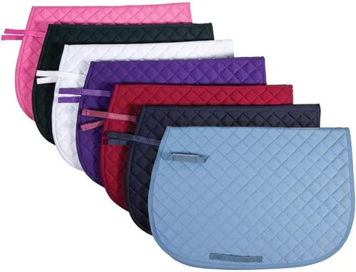 Vista 2 de Dura-Tech Almohadillas de sillín multiusos para caballos Almohadilla de sillín escolar de corte cuadrado Almohadillas de sillín de caballo Verde