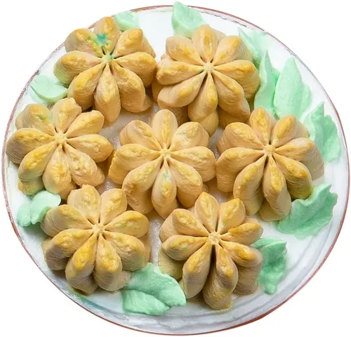 Vista 4 de Restaurantware Pastry Tek - Punta de tubería rusa, 1 punta para decoración de pastel de rosas, punta de decoración de acero inoxidable #9 resistente