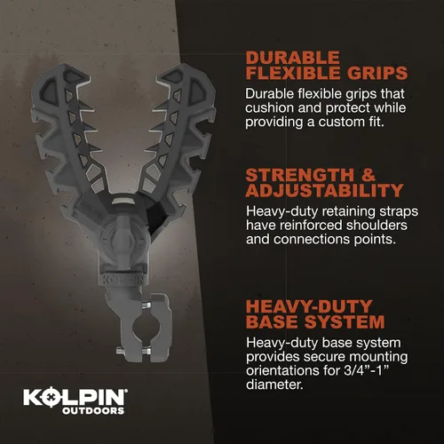 Vista 4 de Kolpin Rhino Grip XLR Soporte de barra, negro