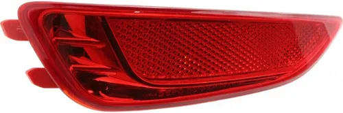 Vista 3 de CarLights360 Para Hyundai Accent Hatchback 2012-2016 Reflector de parachoques trasero lado conductor certificado CAPA HY1184104 92405 1R200 Lado