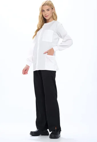 Vista 5 de Natural Uniforms Warm Up Scrub Jacket
