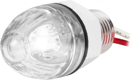 Vista 23 de GG Grand General 75390 Mini empuje/tornillo sandía ámbar/ámbar luz LED con tuerca 1 pulgada