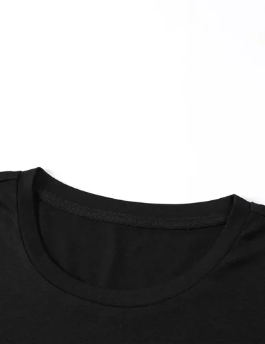 Vista 8 de JMIERR Paquete de 3 camisetas de algodón Hipster Hip Hop de cuello redondo para hombre
