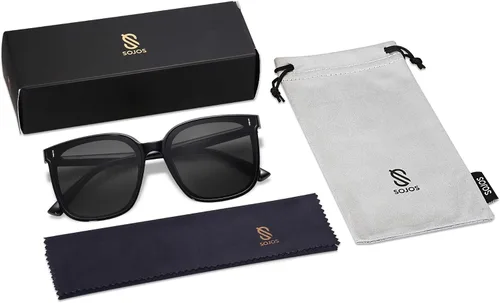 Vista 6 de SOJOS Gafas de sol para mujeres y hombres SJ2157