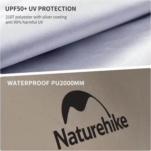 Vista 6 de Naturehike Cloud River 2 Person 3 Person Backpacking Tent, Waterproof 2 Person 3 Person Tents for Camping, Double Layer Camping Tent