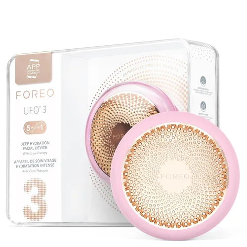 Vista 10 de FOREO UFO 3 - Hidratante facial profundo 5 en 1, spa facial, luz roja, calentamiento, enfriamiento, masaje facial, antienvejecimiento, cuidado