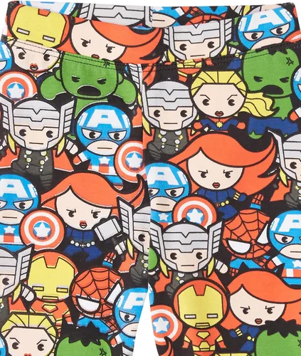 Vista 13 de Amazon Essentials Disney Marvel Star Wars Frozen Leggings para niñas y niños pequeños, multipaquetes