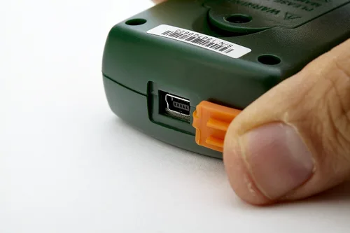 Vista 6 de Extech Probador de espesor de recubrimiento CG204 Tecnología dual, 0-1000um (0-40 mils), reconocimiento automático de sustrato, almacena 255