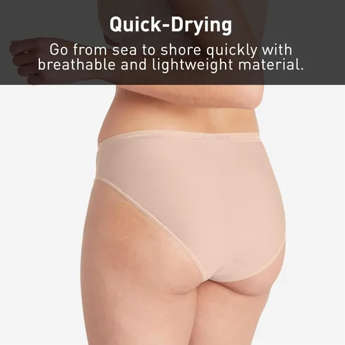 Vista 35 de ExOfficio Give-N-Go 2.0 - Calzones de bikini para mujer, transpirables, duraderos, de fácil cuidado, ropa interior de viaje