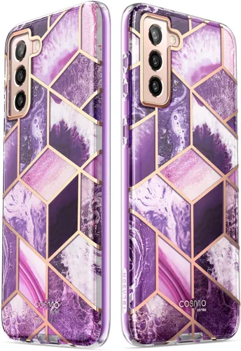 Vista 8 de i-Blason Funda para Samsung Galaxy S22 Plus con protector de pantalla integrado, resistente a los arañazos, delgada y elegante funda protectora