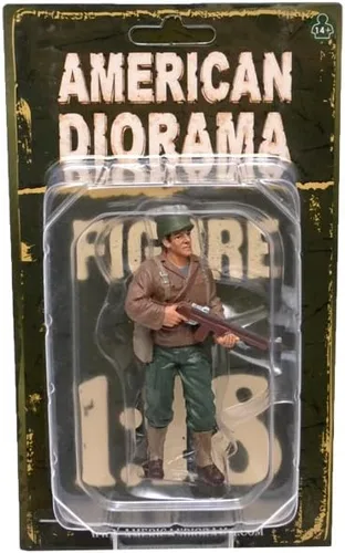 Vista 5 de American Diorama Figura II de la Segunda Guerra Mundial del Ejército de EE. UU. para modelos a escala