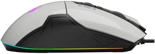 Vista 3 de Bloody Gaming W70 Max Gaming Mouse 10.000 CPI 250 IPS RGB Gaming Mouse Panda White