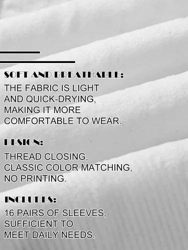 Vista 14 de Bememo 16 pares de mangas de brazo para hombres y mujeres, protección UV, mangas refrescantes para brazos, fundas para brazos