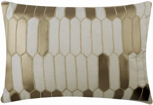Vista 65 de The HomeCentric Fundas de almohada lumbares doradas de 12 x 14 pulgadas (11.8 x 13.8 in), de piel sintética, con diseño de animales, estilo moderno