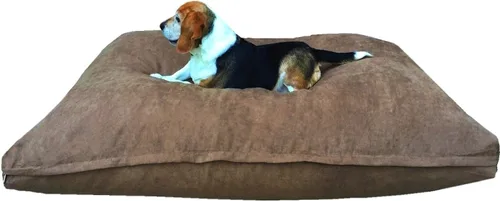 Vista 11 de Almohada ortopédica prémium con espuma viscoelástica para cama de perro, con revestimiento interior impermeable y cubierta externa de microgamuza