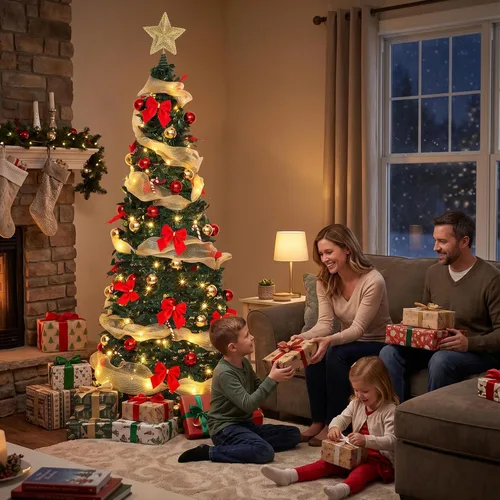 Vista 4 de Decoración de árbol de Navidad