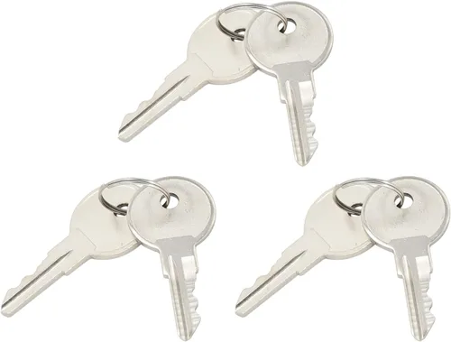 Vista 3 de CH751 - 6 llaves universales para caravana 751CH compatibles con cerraduras de remolque, compartimento de caravana, compartimento de carga