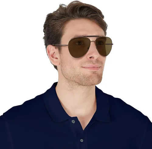 Vista 7 de Brooks Brothers Gafas de sol aviador BB4062 para hombre