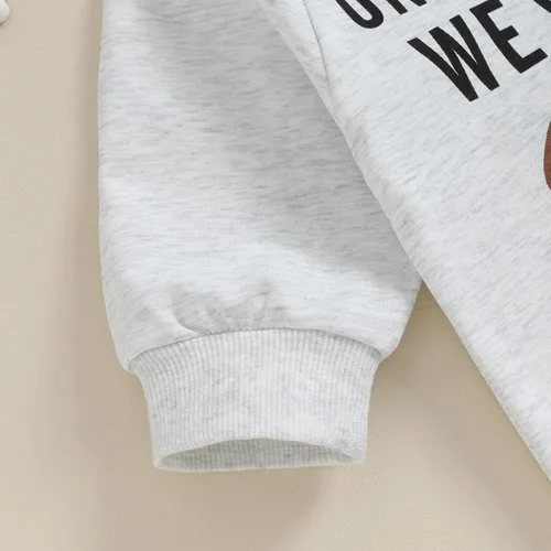 Vista 5 de Honganda Enterizo de fútbol para bebés y niñas con diseño divertido de papá Saturday