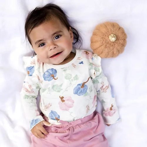 Vista 3 de Burts Bees Baby Baby Girls Bodysuit Pant Set 100 Organic Cotton