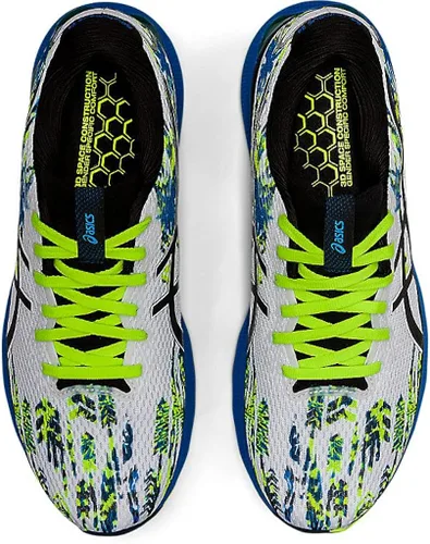 Vista 6 de ASICS Gel-Nimbus 24 - Tenis de correr para hombre, BlancoNegro