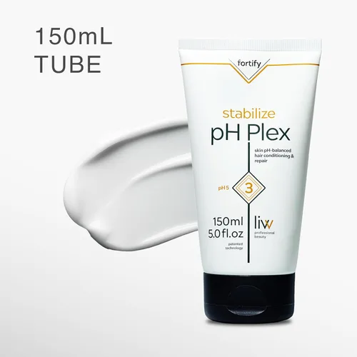 Vista 5 de Tratamiento nutritivo de mascarilla capilar pH Plex, fortalece el cabello entre la coloración y el blanqueo, resultados de calidad de salón en casa