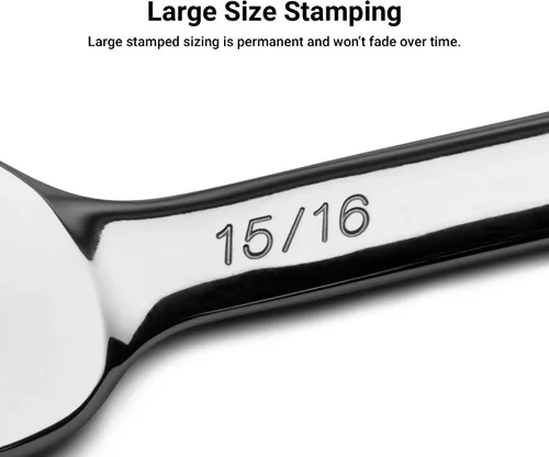 Vista 7 de Capri Tools Llave combinada de 1 pulgada, 12 puntos, SAE (1-1413)