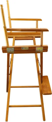 Vista 10 de Casual Home silla de director de 18 pulgadas, únicamente armazón, Madera, Honey Oak