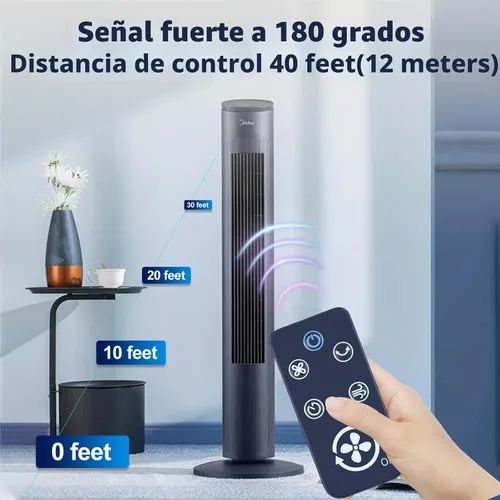 Vista 2 de OmniBreeze 3333004 - Mando a distancia de repuesto para ventilador de torre de 100 cm / 40 pulgadas Breeze DC2018