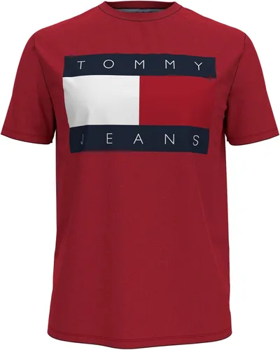 Vista 4 de Tommy Hilfiger Camiseta de manga corta Tommy Jeans Flag para hombre