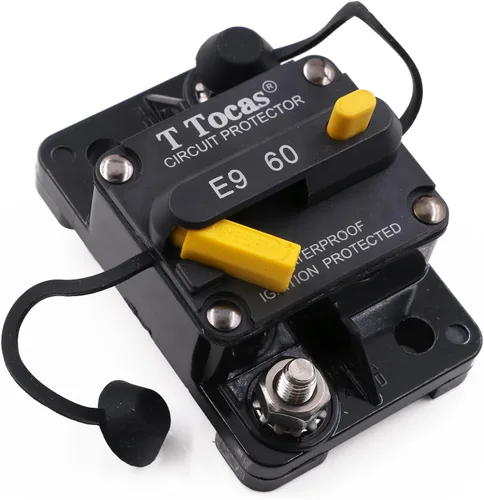 Vista 18 de E69 Interruptor de circuito de 10 A T3 con restablecimiento manual Mini de montaje en superficie IP66 Interruptor conmutable de 10 A