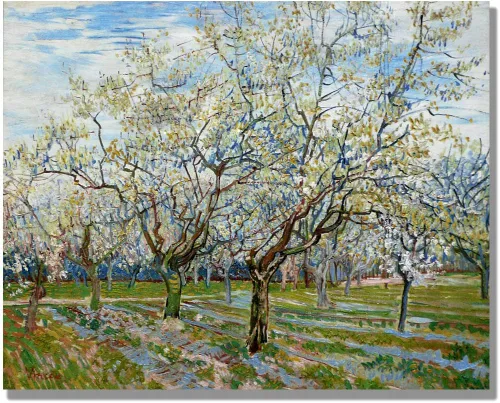 Vista 56 de ELITEAART- La noche estrellada por Vincent Van Gogh, pintura al óleo, reproducción de pintura al óleo, impresión en lienzo giclée, tamaño marcado