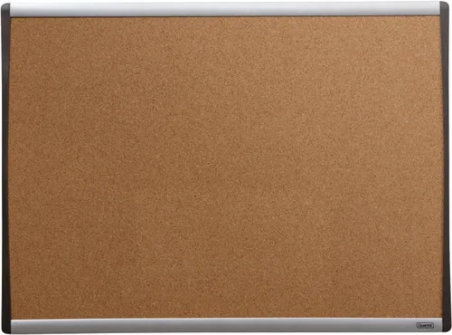 Vista 2 de Quartet Tablero de corcho, tablero de anuncios de 17 x 23 pulgadas, tablero de corcho, marco negro/plateado (79373)