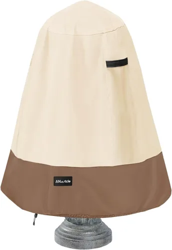 Vista 5 de ANartcle Cubierta para Fuente de Exterior D 32" x A 38", 600D Impermeable Uso Pesado Cubiertas para Fuentes de Exterior, Cubierta Protectora