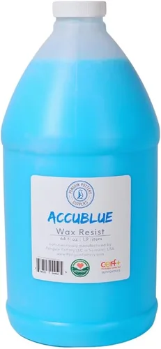 Vista 7 de Penguin Pottery AccuBlue - Cera de cerámica resistente para esmalte de cerámica, esmalte de arcilla, arcilla antideslizante, resistente a la cera