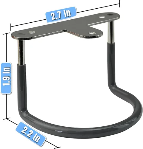Vista 2 de TidyFriend - Soporte de goma para laptop debajo del escritorio, 3 estantes en 1 juegos, soporte para laptop debajo del escritorio, organizador