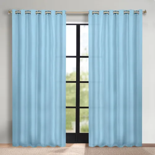 Vista 123 de Superior Blackout Curtains, Room Darkening, Bedroom, Drapes, Kitchen, Living Room Window Accents, Sun Blocking, Thermal, 2 Pack, Solid Blackout