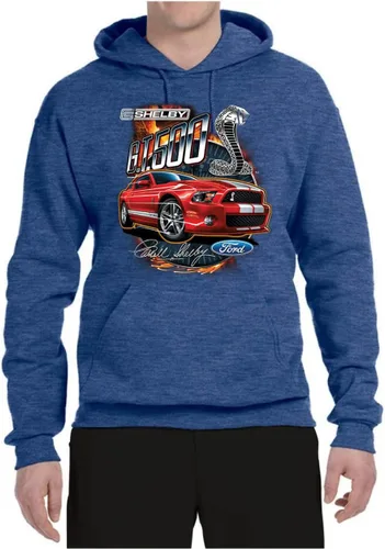 Vista 12 de Wild Bobby Shelby GT500 Cobra - Sudadera con capucha con diseño oficial de Ford Motors Cars and Trucks