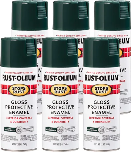 Vista 87 de Rust-Oleum 7776830 - Pintura en aerosol para prevención del óxido, 12 onzas, negro plano