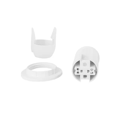 Vista 6 de 6 unids por paquete E14 LED bombilla portalámparas retenedor anillos y adaptador de repuesto Candelabro Candelabro lámpara zócalo