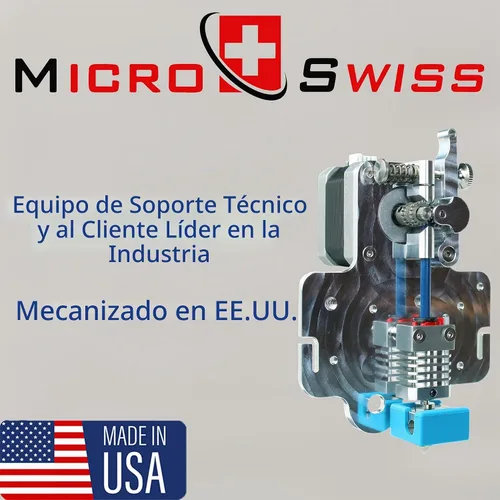 Vista 5 de Kit de mejora de accionamiento directo Micro Swiss para Creality Ender 5 / Ender 5 Pro / Ender 5 Plus - Fabricado en EE. UU