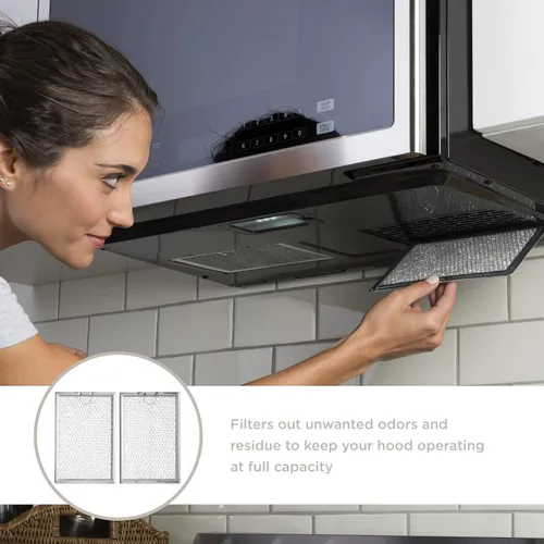 Vista 3 de GE Appliances WB06X10309 - Filtro de grasa para microondas