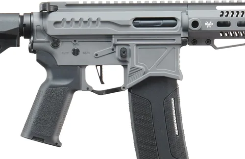 Vista 5 de Zion Arms R15 Mod 1 Long Barrel Airsoft Rifle with Full Programmable ETU