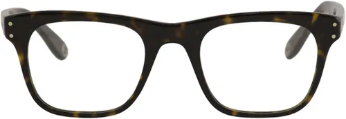 Vista 2 de Gucci Gucci Logo GG 0476O 007 Havana - Lentes rectangulares de plástico, 2.008in