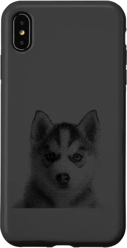 Vista 11 de Chic Husky Puppy for Dog Mom and Paw Parents Case for iPhone 16
